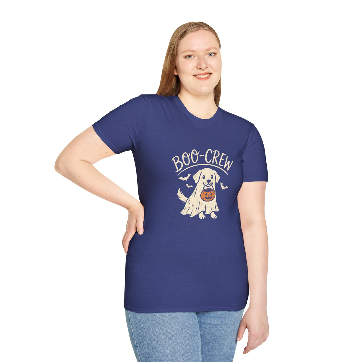 Boo Crew Halloween Dog Shirt – Funny Ghost Dog Graphic Tee