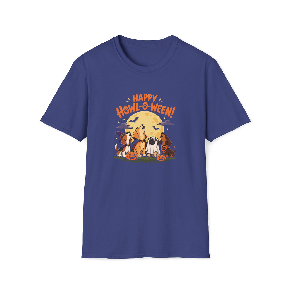 Happy Howl-O-Ween Dog Shirt – Funny Halloween Graphic Tee