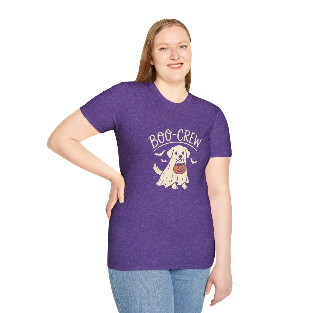 Boo Crew Halloween Dog Shirt – Funny Ghost Dog Graphic Tee