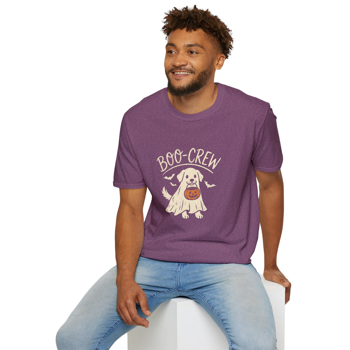 Boo Crew Halloween Dog Shirt – Funny Ghost Dog Graphic Tee