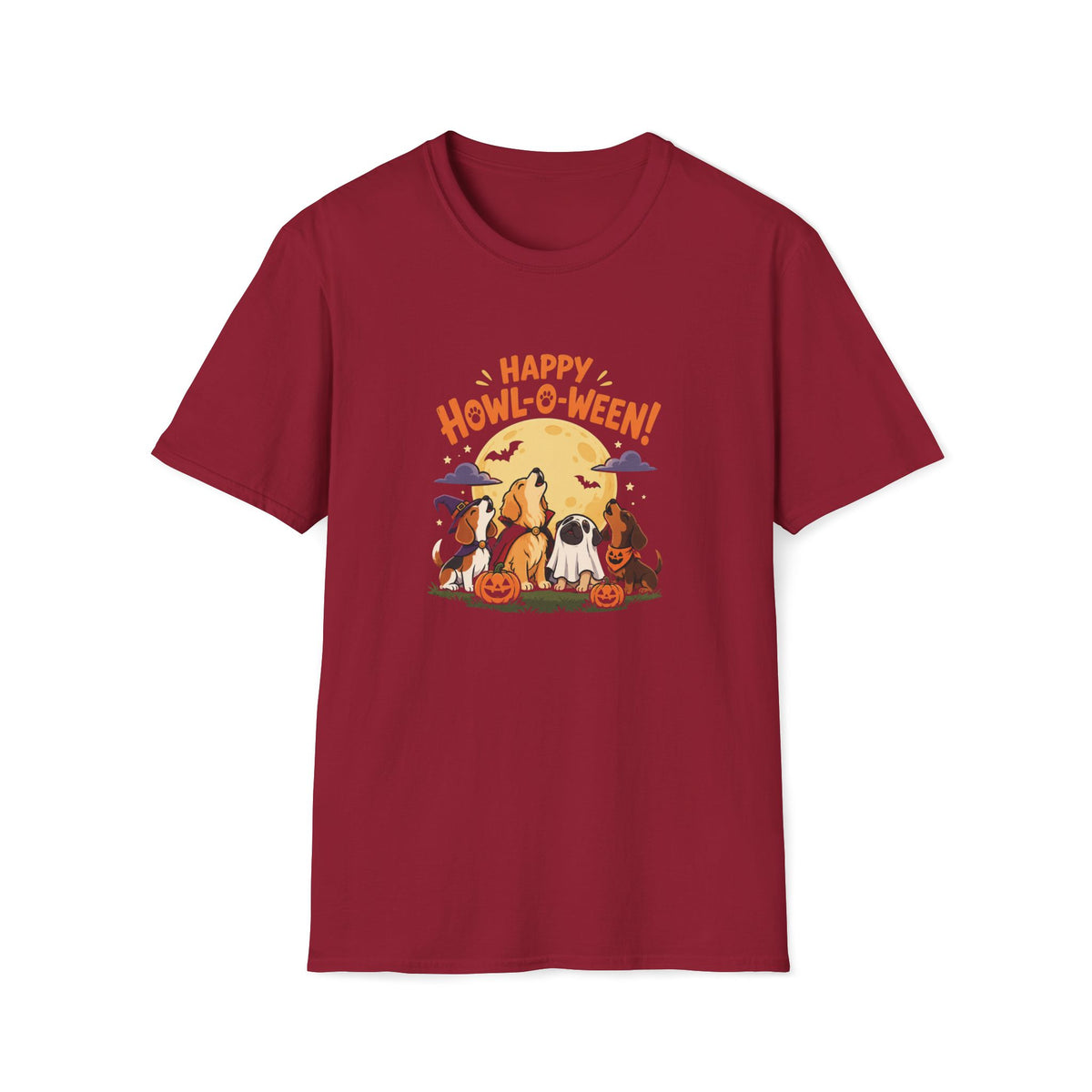 Happy Howl-O-Ween Dog Shirt – Funny Halloween Graphic Tee