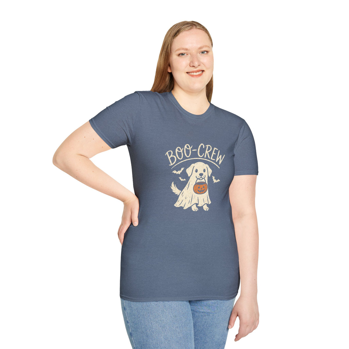 Boo Crew Halloween Dog Shirt – Funny Ghost Dog Graphic Tee