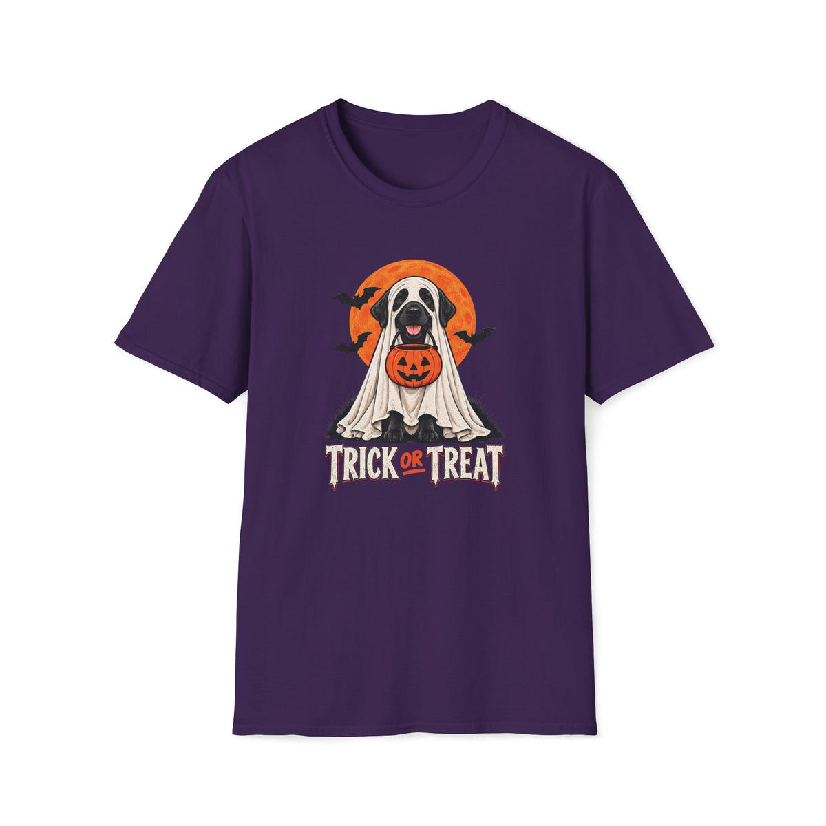 Happy Ghost Pup Halloween Shirt – Cute Trick or Treat Dog Tee