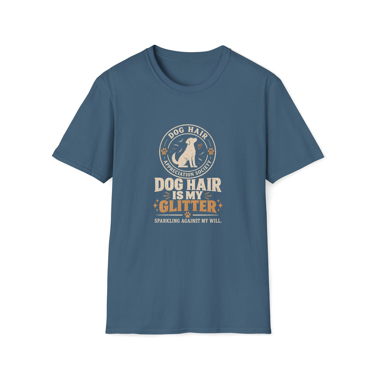 Dog Hair Is My Glitter Shirt – Funny Dog Lover Graphic Tee