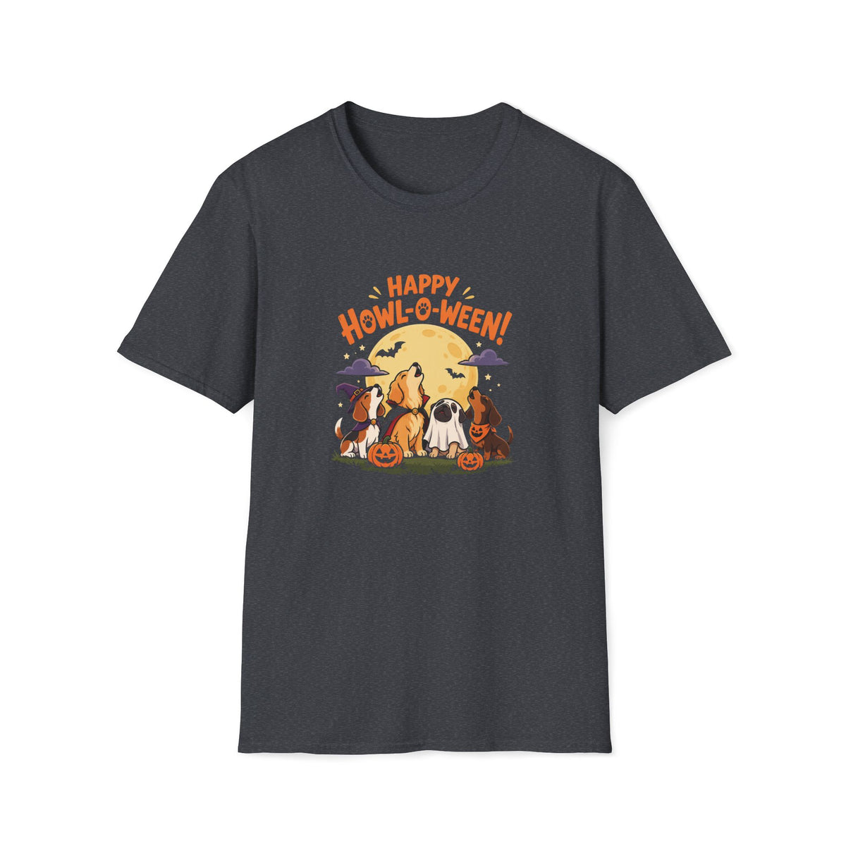 Happy Howl-O-Ween Dog Shirt – Funny Halloween Graphic Tee