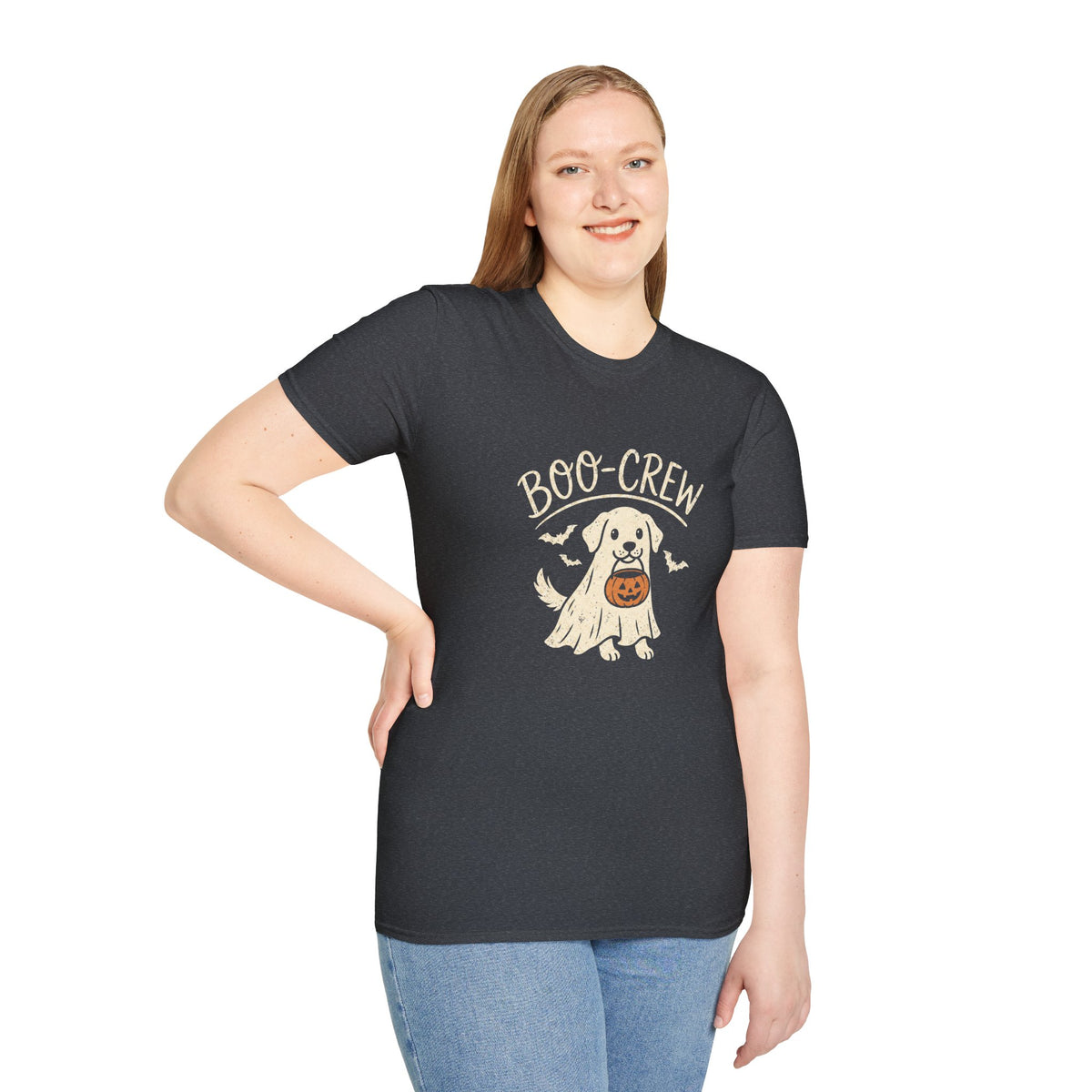 Boo Crew Halloween Dog Shirt – Funny Ghost Dog Graphic Tee