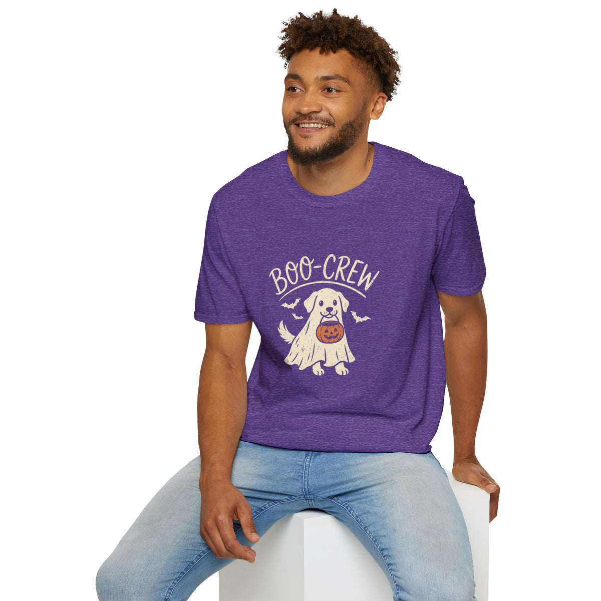 Boo Crew Halloween Dog Shirt – Funny Ghost Dog Graphic Tee
